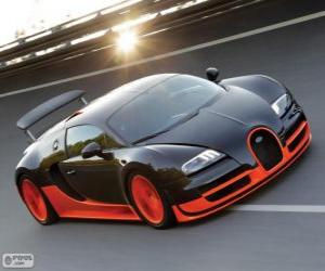 пазл Bugatti Veyron Super Sport